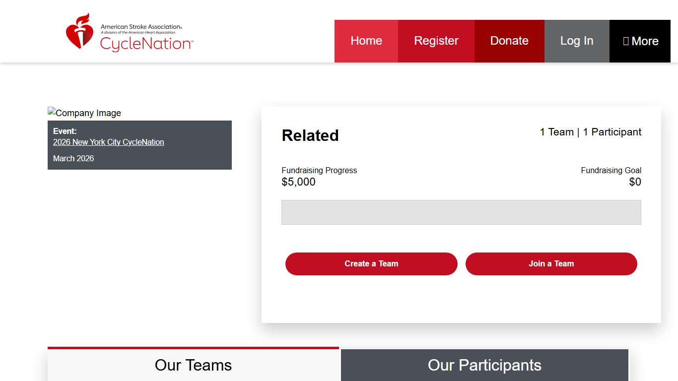 2026 New York City CycleNation: Related - American Heart Association